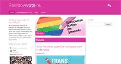 Desktop Screenshot of gayvote.nl